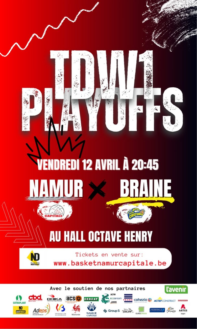 1/2 finale Playoffs TDW1 du 12 avril 2024